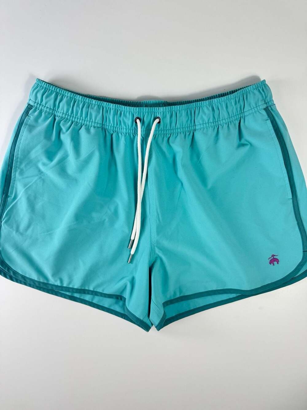 Brooks Brothers L Swim Trunks with Contrast Piping